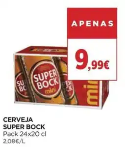 Supercor Cerveja super bock mini promoção