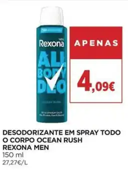 Supercor rexona men all body duo ocean rush promoção