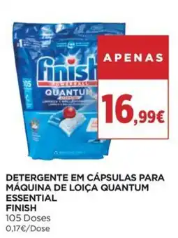 Supercor Detergente em cápsulas para máquina de loiça quantum essential finish promoção