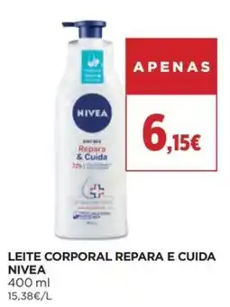 Supercor Leite corporal repara e cuida nivea promoção