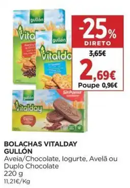 Supercor Bolachas vitalday gullón promoção