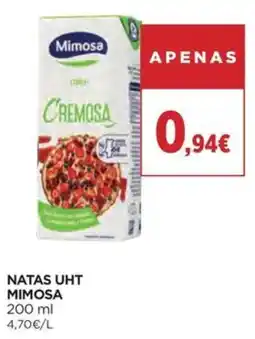 Supercor Natas uht mimosa promoção