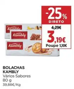 Supercor Bolachas kamby promoção