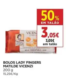 Supercor Bolos lady fingers matilde vicenzi promoção