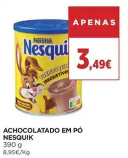 Supercor Achocolatado em pó nesquik promoção