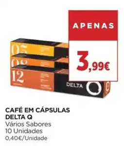 Supercor Café em cápsulas delta q promoção