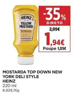 Supercor Mostarda top down new york deli style heinz promoção