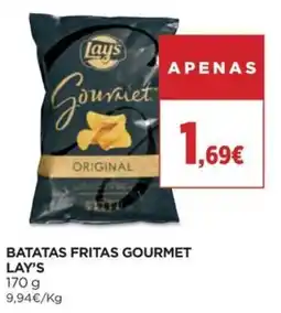 Supercor Batatas fritas gourmet lay's promoção