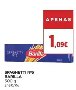 Supercor Spaghetti n°5 barilla promoção
