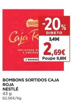 Supercor bombons sortidos caja roja nestlé promoção