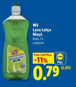 Lidl W5 Lava Loiça Maçã promoção