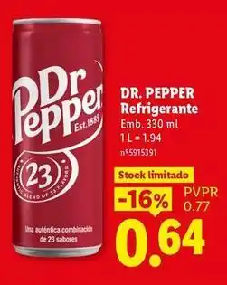 Lidl Una - refrigerante promoção