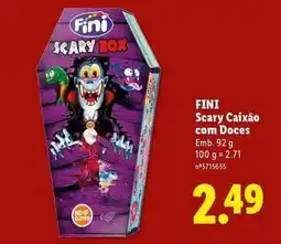 Lidl com - scary caixao com doces promoção
