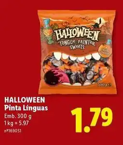 Lidl Pinta linguas promoção