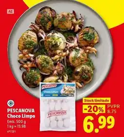 Lidl Pescanova - choco limpo promoção