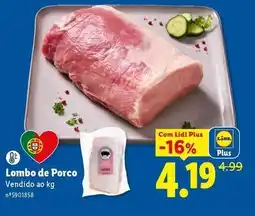 Lidl com - lombo de porco promoção