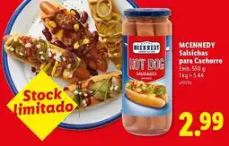 Lidl Mcennedy - salsichas para cachorro promoção