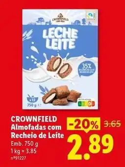 Lidl com - almofadas com recheio de leite promoção