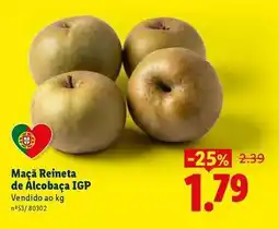 Lidl Maçã reineta de alcobaca igp promoção