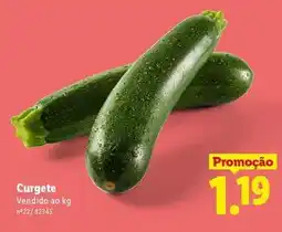 Lidl Curgete promoção