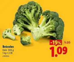 Lidl Brócolos promoção