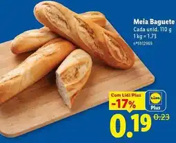 Lidl com - meia baguette promoção
