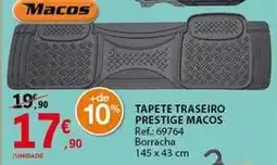 E.Leclerc Tapete traseiro prestige promoção