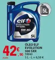 E.Leclerc Óleo elf evolution 900 sxr promoção