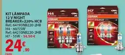 E.Leclerc Osram - kit lampada 12 night breaker-220% promoção
