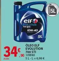 E.Leclerc Óleo elf evolution promoção