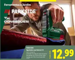 Lidl Parkside - agrafados com bateris 4 v promoção