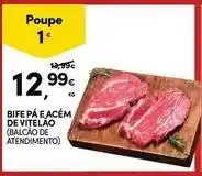 Continente Bom dia Bife pa eacém de vitelao promoção