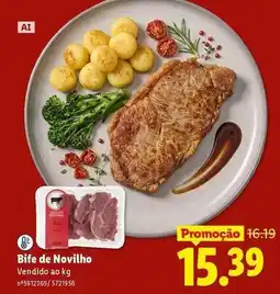 Lidl Nacional - bife de novilho promoção