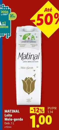 Lidl Matinal - lete-melo-gordo promoção