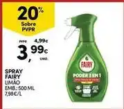 Continente Bom dia Fairy - spray promoção