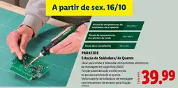 Lidl Parkside - estas de soldadura/ar quente promoção