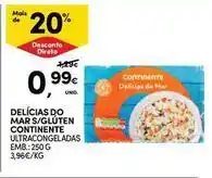 Continente Bom dia Continente - delícias do mar s/gluten promoção