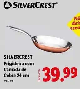 Lidl Silvercrest - frigideira com camada de cobre 24 cm promoção