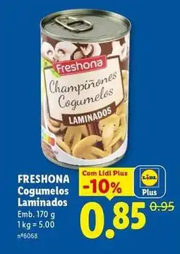 Lidl Lidl - cogumelos laminados promoção