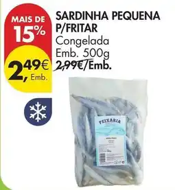 Pingo Doce Sardinha pequena p/fritar promoção