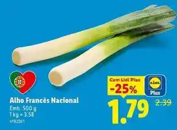 Lidl Nacional - alho frances promoção