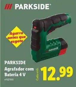 Lidl Parkside - agrafador com bateria 4 v promoção