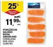 Continente Bom dia Royal greenland - porções de salmão promoção