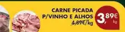Pingo Doce Picada - carne p/vinho e alhos promoção