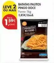 Pingo Doce Pingo doce - batatas palitos promoção