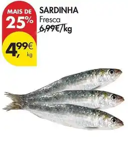 Pingo Doce Sardinha promoção