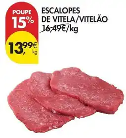 Pingo Doce Escalopes de vitela /vitelao promoção