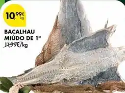 Pingo Doce Bacalhau miudo de 1 promoção