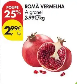 Pingo Doce A+ - romá vermelha promoção