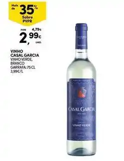 Continente Bom dia Casal garcia - vinho viñao verdo, branco promoção